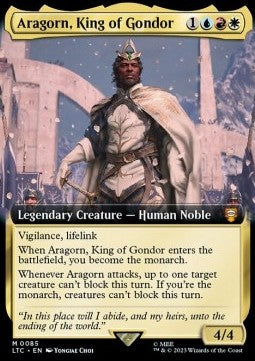 Aragorn, König von Gondor XLTC-85 Mythic Excellent Englisch Foil