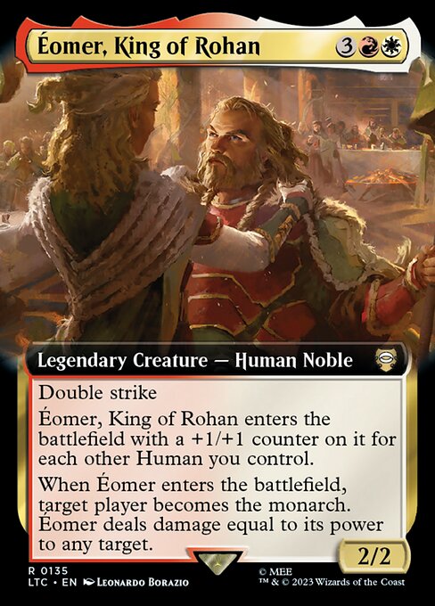 Éomer, King of Rohan XLTC-135 Rare Near Mint Englisch