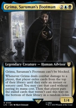 Gríma, Saruman's Footman XLTC-140 Rare Excellent Englisch