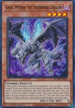 Ghost Wyvern, the Underworld Dragon BLMR-025 Ultra Rare Excellent Englisch 1. Auflage