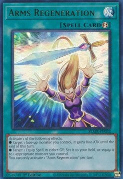 Arms Regeneration BLMR-032 Ultra Rare Excellent Englisch 1. Auflage