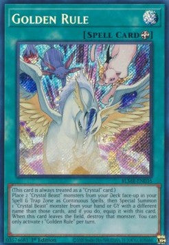Goldene Regel BLMR-035 Secret Rare Near Mint Deutsch 1. Auflage