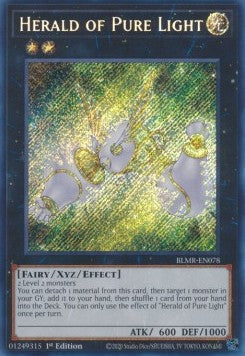 Herald of Pure Light BLMR-078 Secret Rare Excellent Englisch 1. Auflage