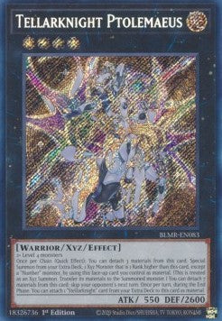 Tellarknight Ptolemaeus BLMR-083 Secret Rare Excellent Englisch 1. Auflage