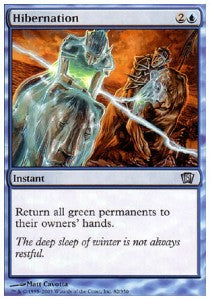 Hibernation 8ED-82 Uncommon Light Played Englisch Foil