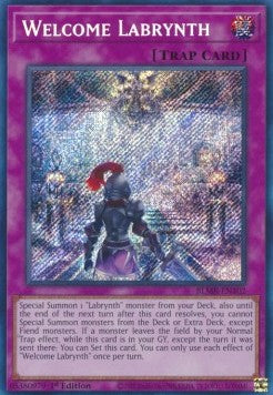 Willkommens-Labrynth (V.1) BLMR-102 Secret Rare Good Deutsch 1. Auflage