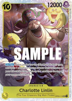 Charlotte Linlin (OP03-114) (V.1) OP03 Super Rare Light Played Englisch