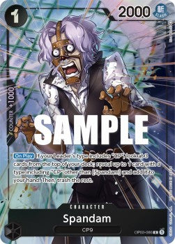 Spandam (OP03-086) (V.2) OP03 Alternate Art Near Mint Englisch