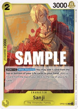 Sanji (OP03-102) OP03 Rare Near Mint Englisch