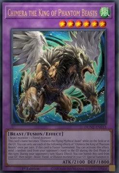 Chimera the King of Phantom Beasts (V.1) DUNE-EN033 Ultra Rare Near Mint Englisch 1. Auflage