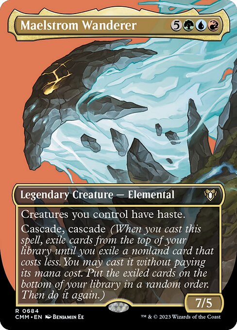 Maelstrom Wanderer XCMM-684 Rare Near Mint Englisch Foil
