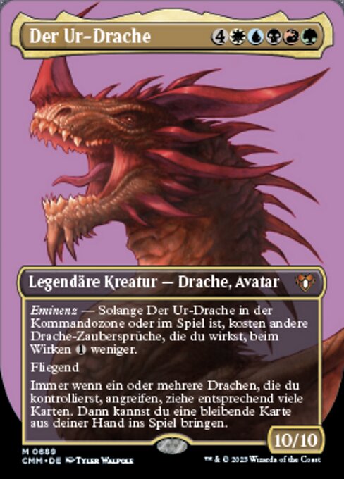 Der Ur-Drache (V.2) XCMM-689 Mythic Near Mint Deutsch
