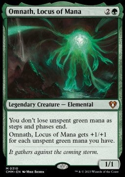 Omnath, der Sammelpunkt des Manas CMM-310 Mythic Near Mint Deutsch