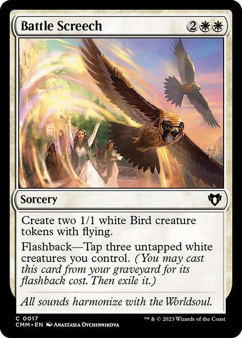 Battle Screech CMM-17 Common Near Mint Englisch Foil