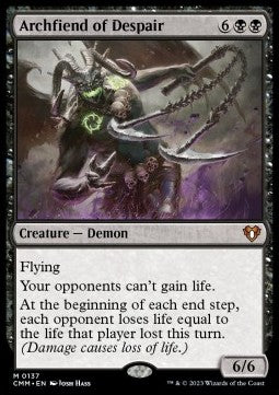Archfiend of Despair CMM-137 Mythic Played Deutsch