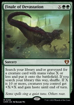 Finale of Devastation CMM-289 Mythic Near Mint Englisch