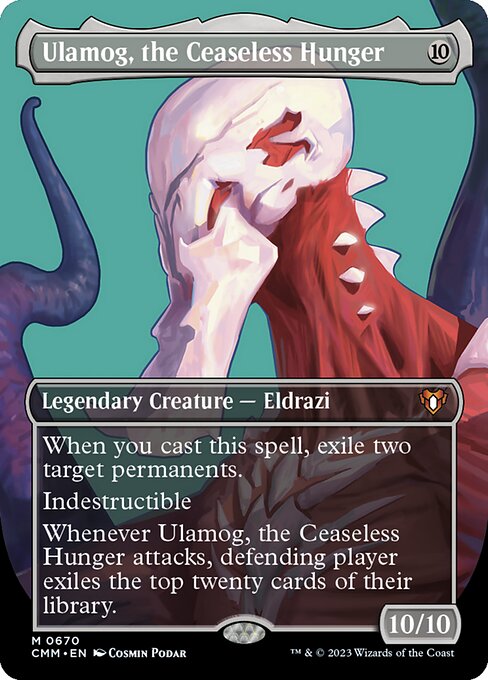Ulamog, the Ceaseless Hunger XCMM-670 Mythic Near Mint Englisch