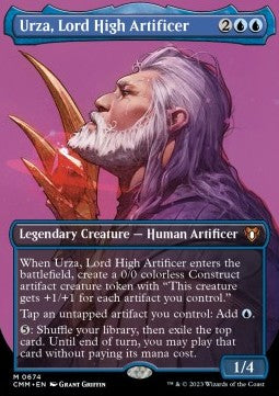 Urza, Erster Fürst der Handwerker (V.2) XCMM-674 Mythic Light Played Englisch