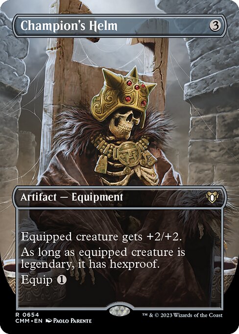 Helm des Champions (V.2) XCMM-654 Rare Excellent Englisch Foil