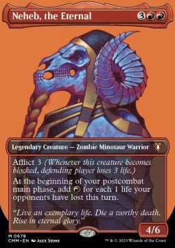 Neheb, the Eternal (V.2) XCMM-678 Mythic Near Mint Englisch