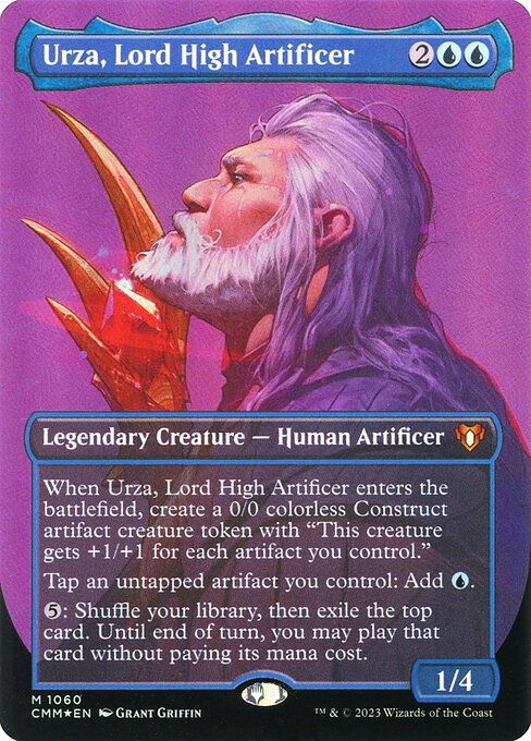 Urza, Lord High Artificer XCMM-1060 Mythic Near Mint Englisch Foil