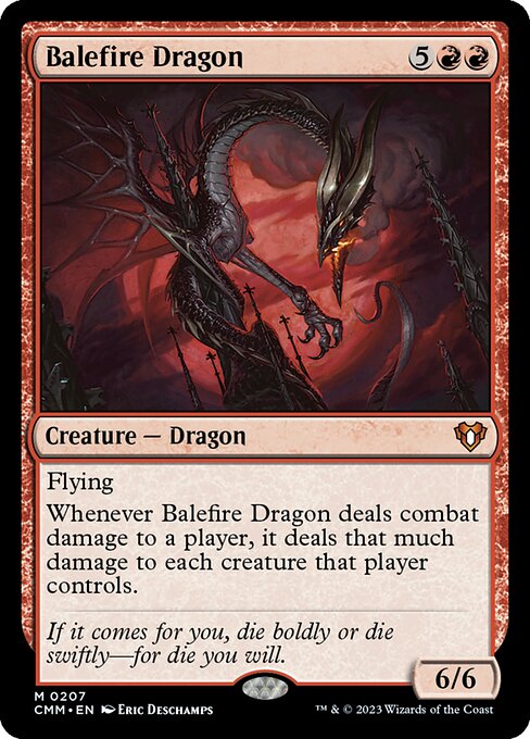 Balefire Dragon CMM-207 Mythic Near Mint Englisch