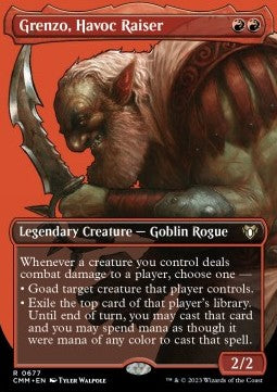 Grenzo, Havoc Raiser (V.2) XCMM-677 Rare Excellent Englisch Foil