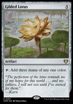 Gilded Lotus CMM-387 Rare Good Englisch