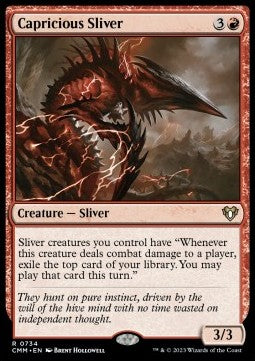 Capricious Sliver XCMM-734 Rare Excellent Deutsch