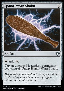 Honor-Worn Shaku XCMM-954 Uncommon Played Englisch