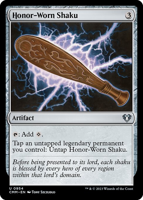 Honor-Worn Shaku XCMM-954 Uncommon Played Englisch