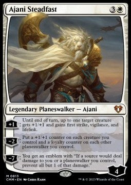Ajani Steadfast XCMM-813 Mythic Excellent Englisch