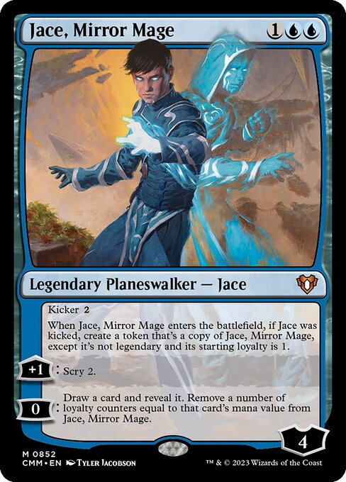 Jace, Mirror Mage XCMM-852 Mythic Near Mint Englisch