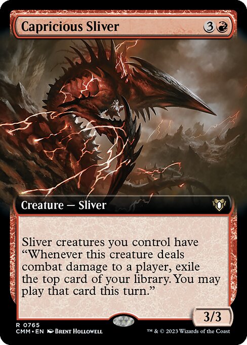Capricious Sliver (V.2) XCMM-765 Rare Excellent Englisch