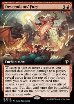 Descendants' Fury (V.2) XCMM-766 Rare Excellent Englisch