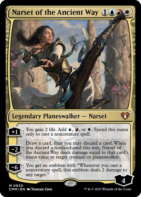 Narset of the Ancient Way XCMM-930 Mythic Excellent Englisch