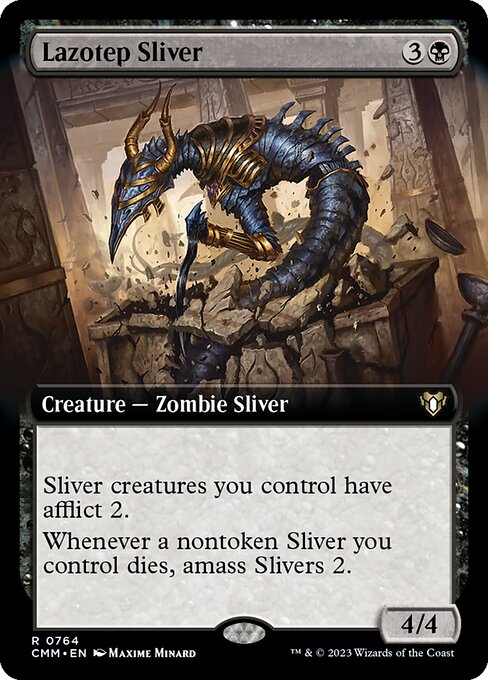 Lazotep Sliver XCMM-764 Rare Near Mint Englisch Foil