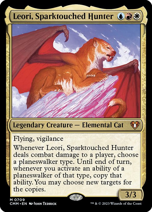 Leori, Sparktouched Hunter XCMM-709 Mythic Near Mint Englisch Foil