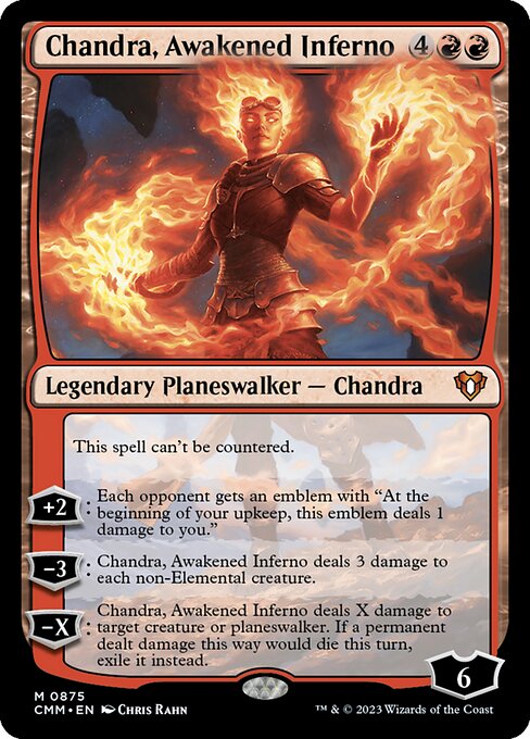 Chandra, Awakened Inferno XCMM-875 Mythic Near Mint Englisch