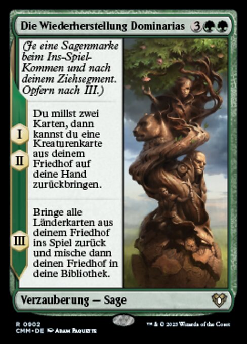 Die Wiederherstellung Dominarias XCMM-902 Rare Near Mint Deutsch