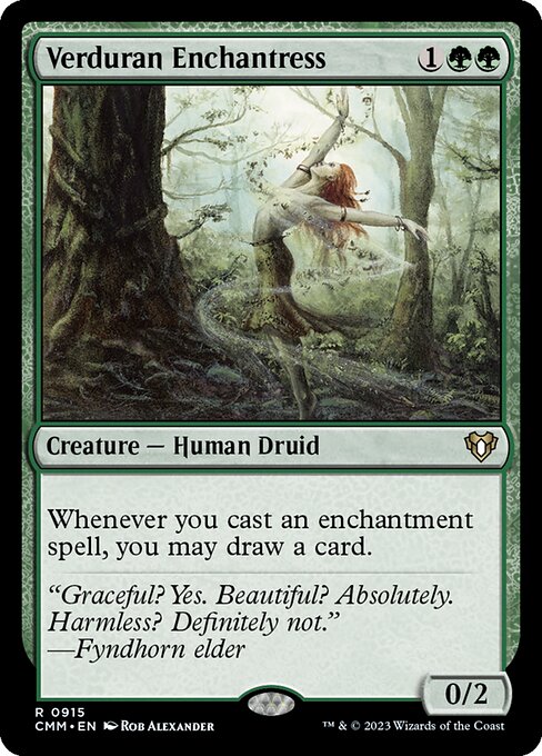 Verduran Enchantress XCMM-915 Rare Near Mint Englisch