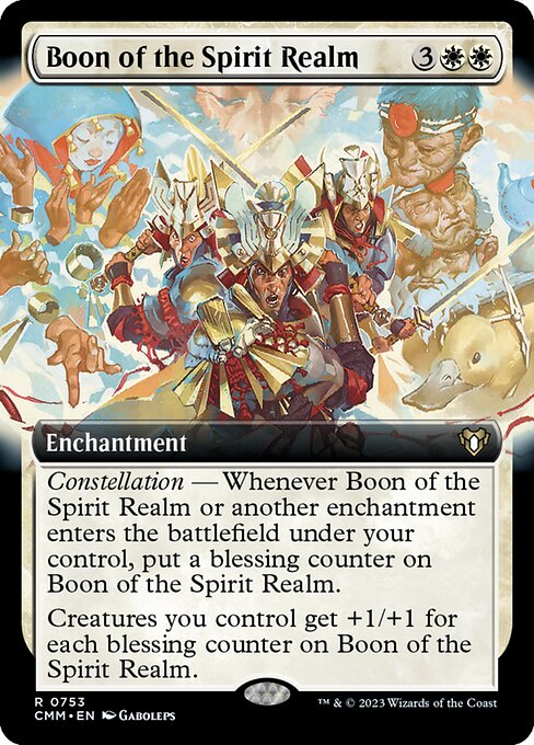 Boon of the Spirit Realm (V.2) XCMM-753 Rare Near Mint Englisch