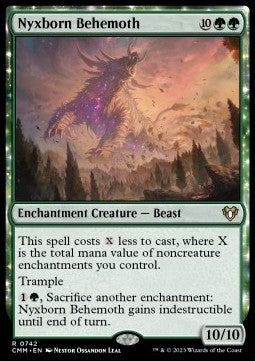 Nyxborn Behemoth (V.1) XCMM-742 Rare Excellent Englisch