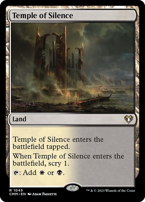 Temple of Silence XCMM-1045 Rare Near Mint Englisch