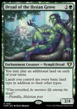Dryad of the Ilysian Grove XCMM-891 Rare Near Mint Englisch