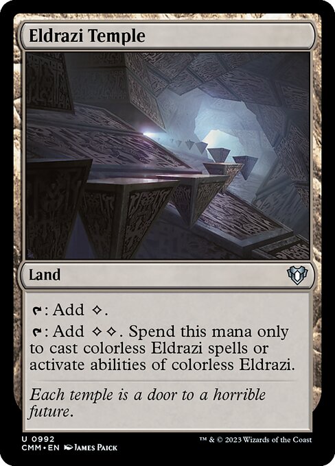 Eldrazi Temple XCMM-992 Uncommon Near Mint Englisch