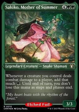 Sakiko, Mutter des Sommers XCMM-570 Rare Near Mint Englisch Foil