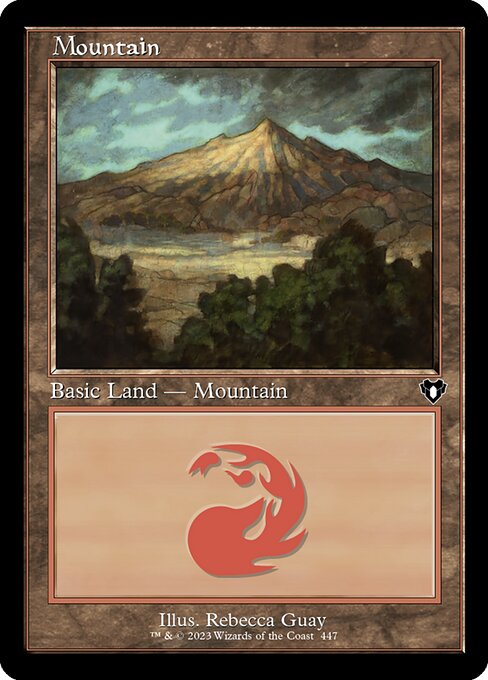 Mountain XCMM-447 Land Near Mint Englisch