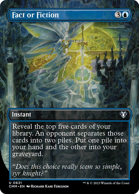 Fact or Fiction XCMM-631 Uncommon Near Mint Englisch Foil