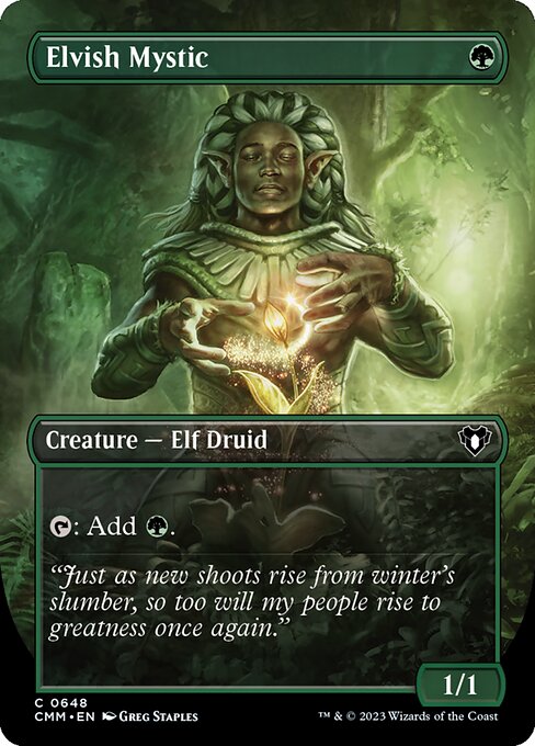 Elvish Mystic XCMM-648 Common Near Mint Englisch